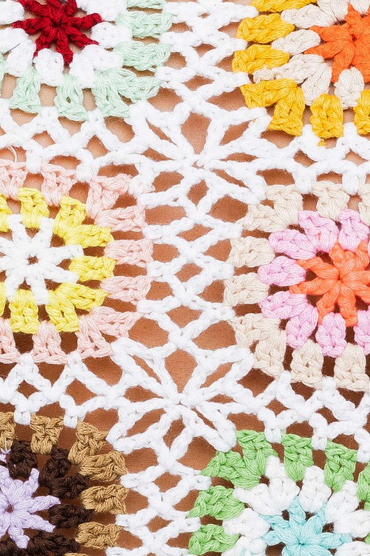 Flower Fields Crochet Top